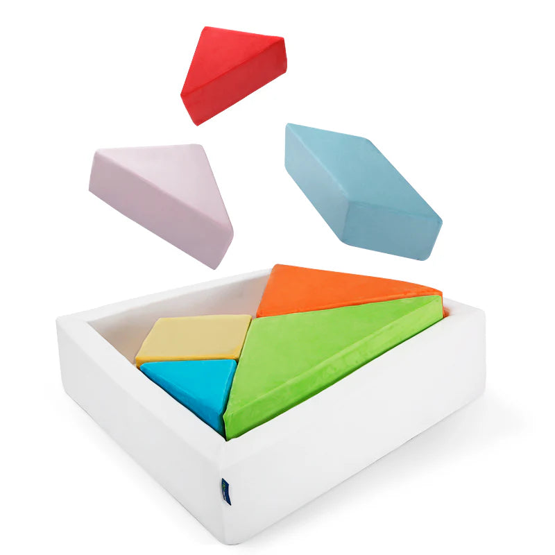 Tangram Puzzle Play Couch